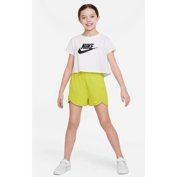 Nike Big Kids' Dri-FIT Breezy High-Waisted Training Shorts Size S NWT - Picture 3 of 3